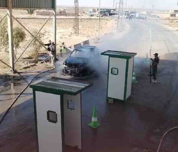 مسلحون مجهولون يستهدفون مخفر الشرطة في ريف دير الزور