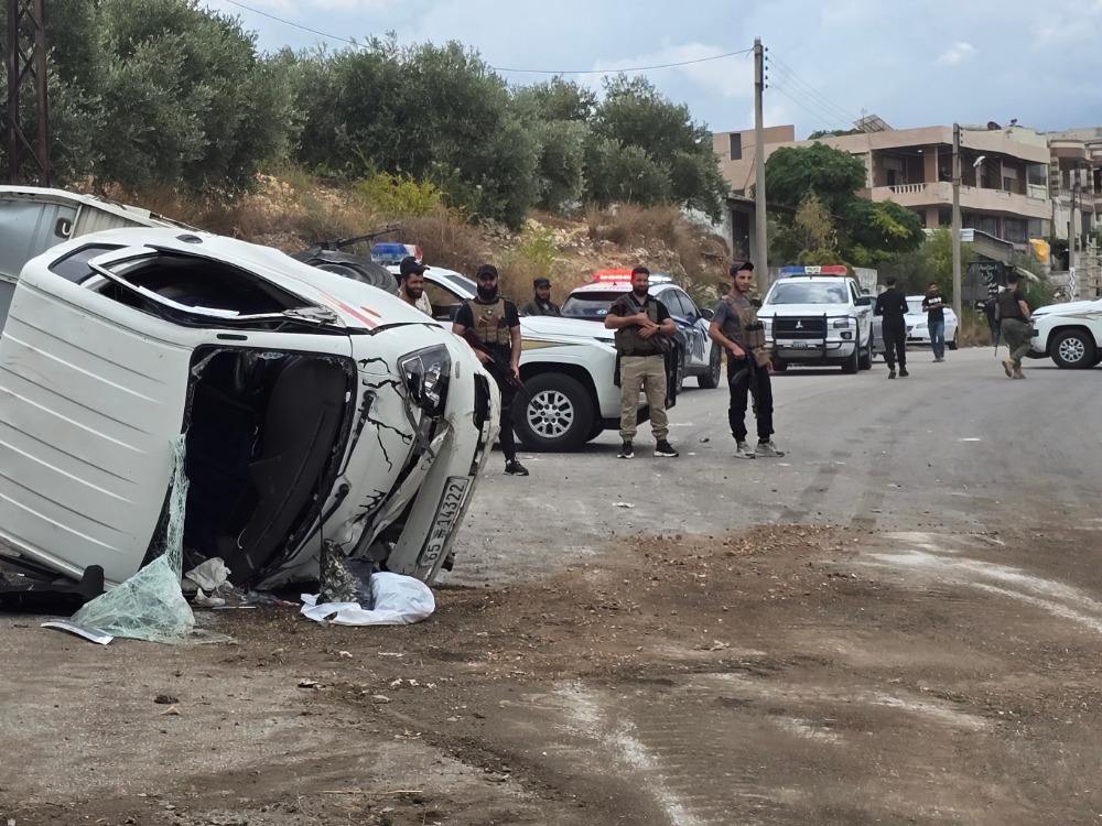 إصابة 22 شخصاً بحادث سير على طريق بانياس–القدموس
