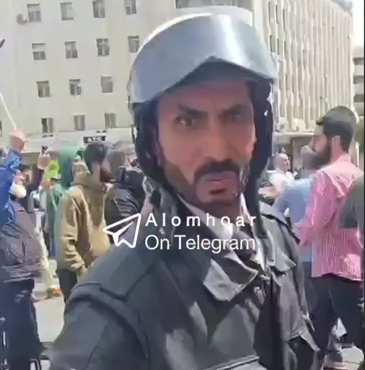 اعتداء على المتظاهرين في دمشق