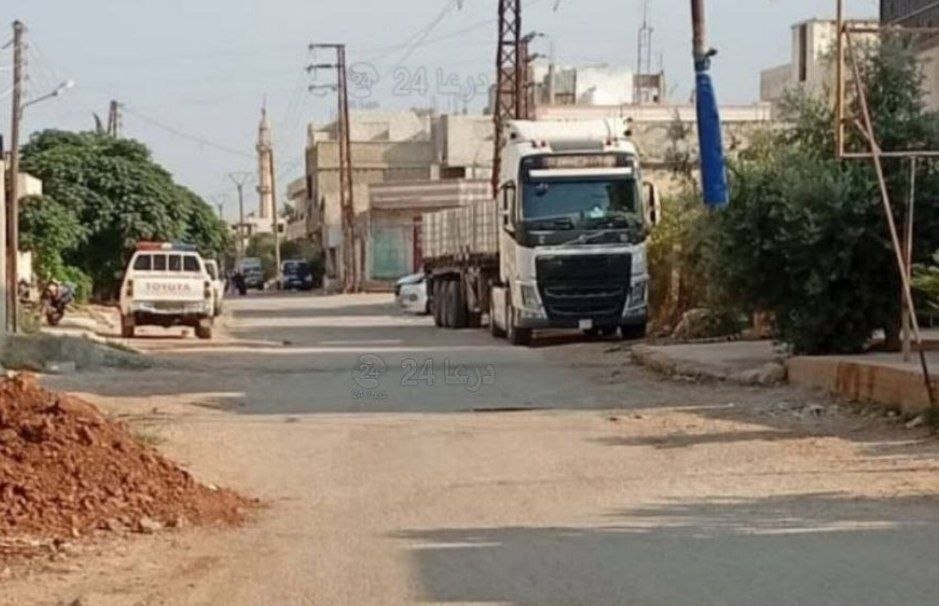 هجوم مسلح يستهدف مفرزة الأمن الداخلي في طفس بريف درعا