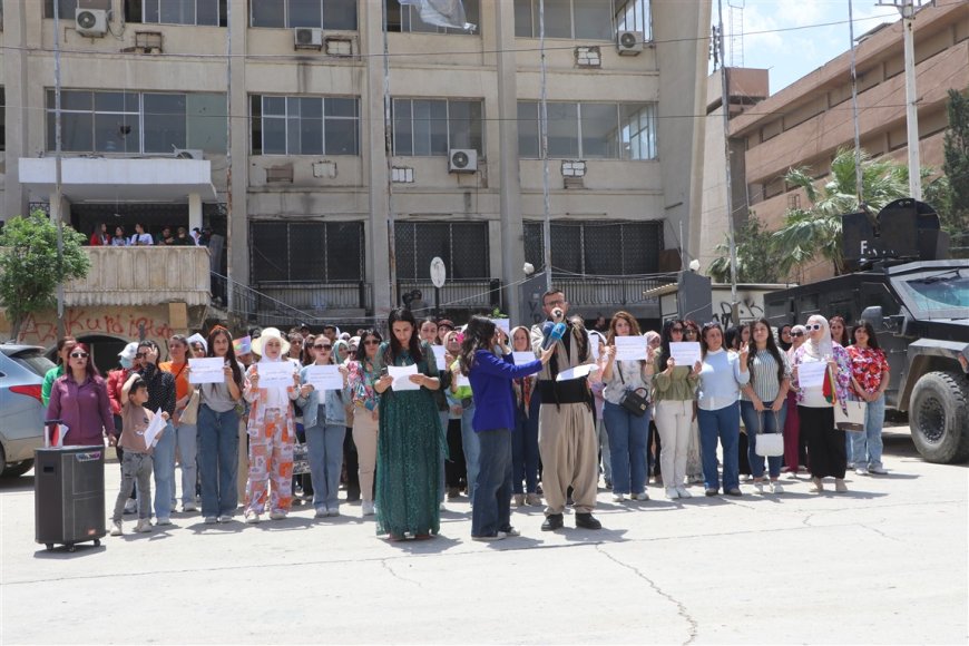 وقفة احتجاجية في الحسكة