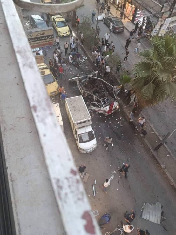 قتلى وجرحى في تفجير استهدف حافلة ركاب بمدينة جرمانا