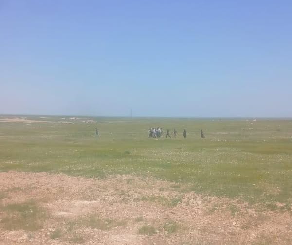 انفجار لغم بمواطن في الرقة