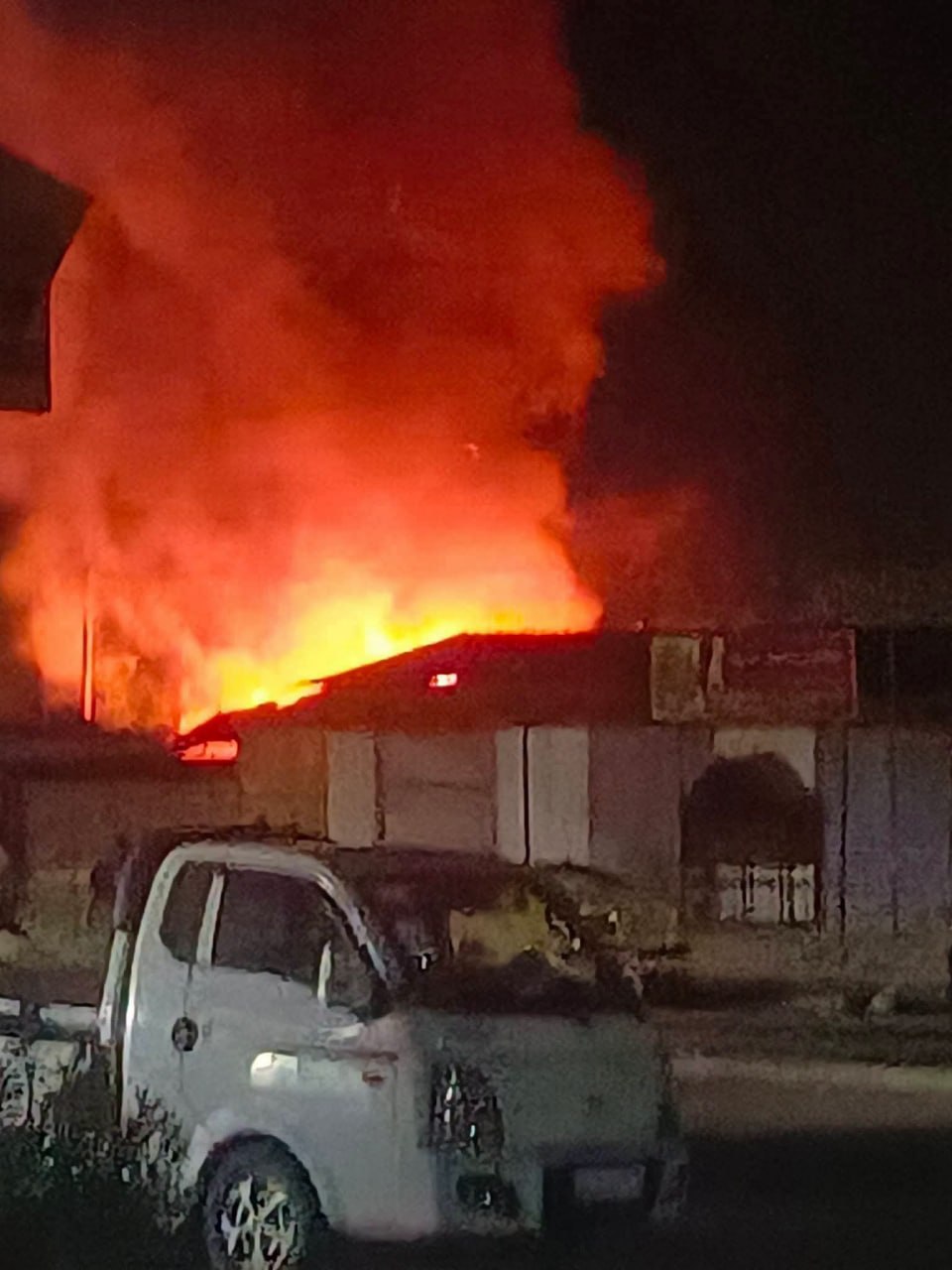 مقتل شاب واحتراق منزل خلال مشاجرة مسلحة في مدينة الحسكة