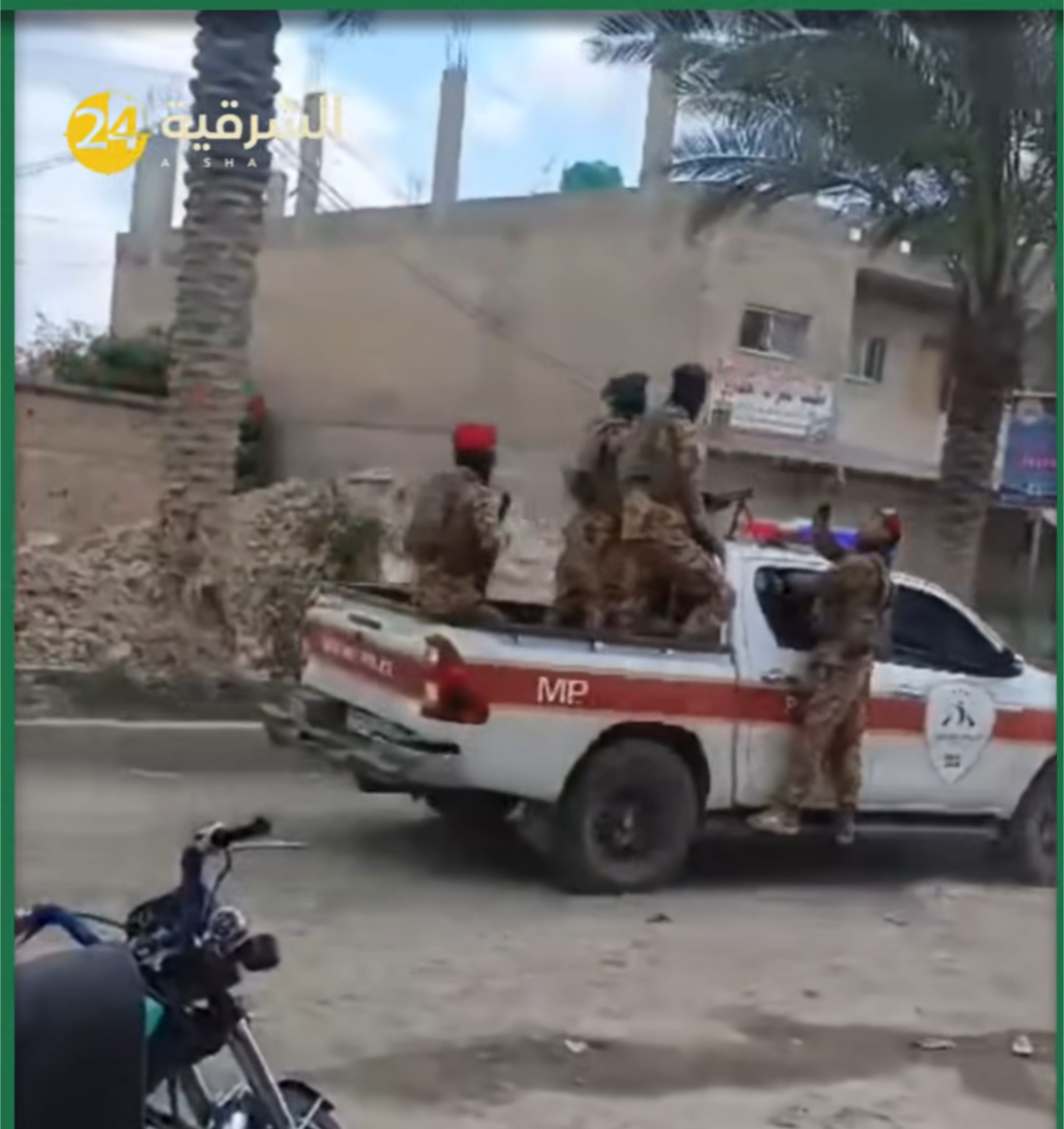 قوات الامن العام تقتحم قرية القورية