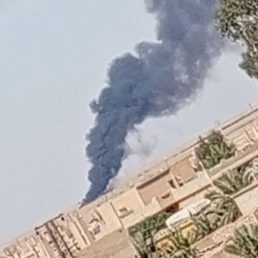 اشتعال أحد آ’بار النفط في دير الزور