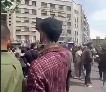 اقتحام اعتصام سلمي في دمشق