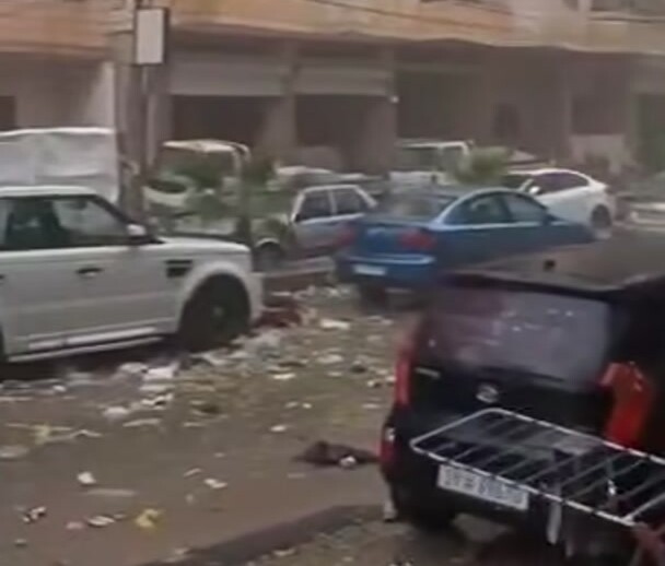 وفاة امرأة وأضرار مادية جراء العاصفة في جرمانا