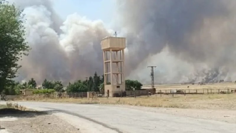 اندلاع حرائق مجدداً في الحكسة