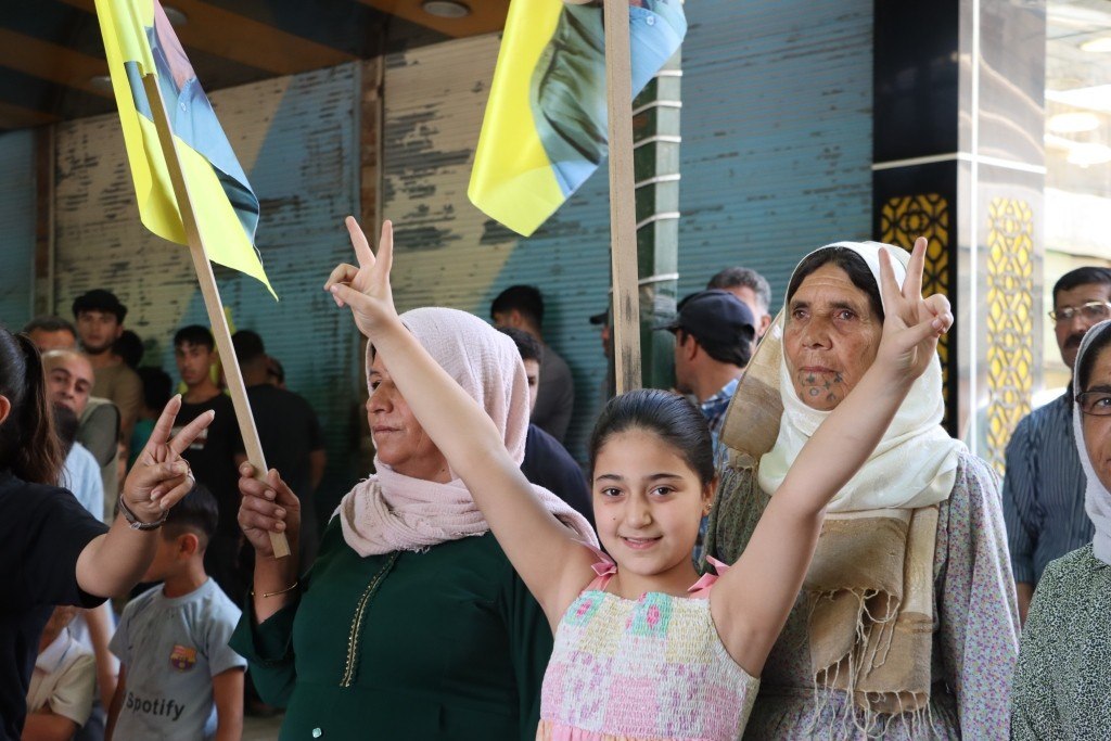 مظاهرة في عين العرب (كوباني)
