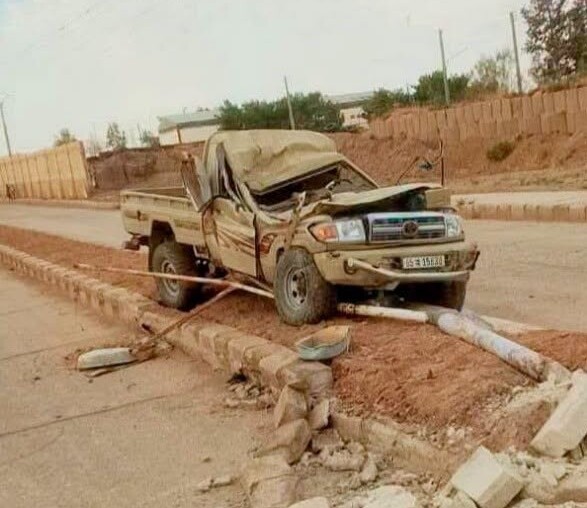 وفاة عنصر من وزارة الدفاع بحادث سير في الشدادي
