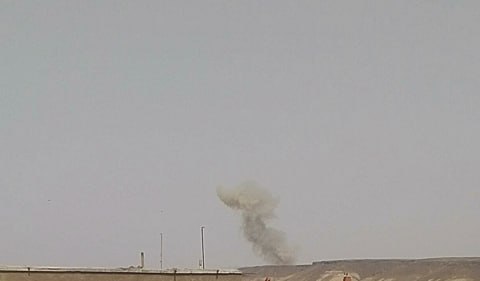 تفجير مخلفات حربية قرب حلبية وزلبية غربي دير الزور