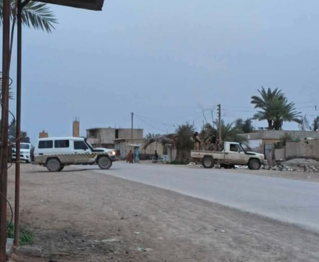 اقتحام الأمن العام ل بلدة في ريف دير الزور