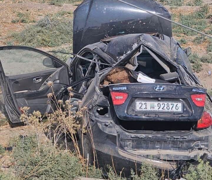 وفاة طفل وإصابة آخرين بحادث سير في بلدة الشعفة شرقي دير الزور