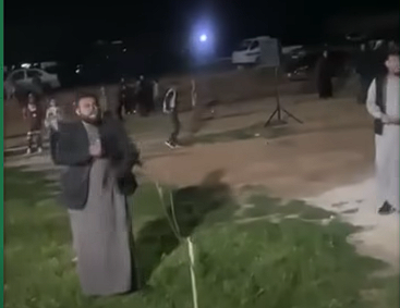 إطلاق نار اختقالاً بزفاف