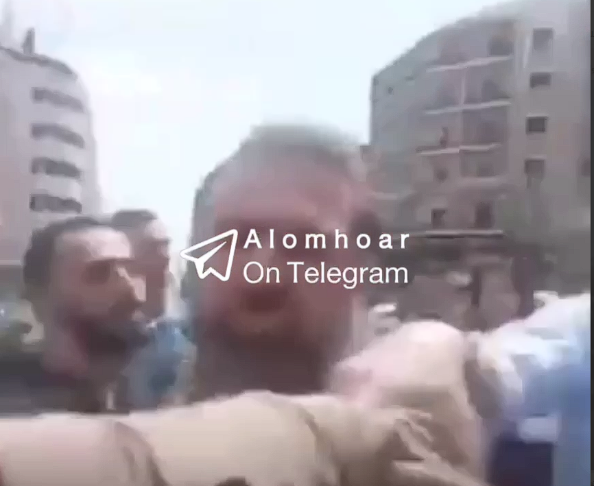 الاعتداء على المتظاهرين في دمشق